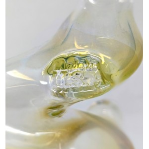 High Point Glass - 21" Zong Silver Fumed 3 Kink Water Pipe - [L-65]